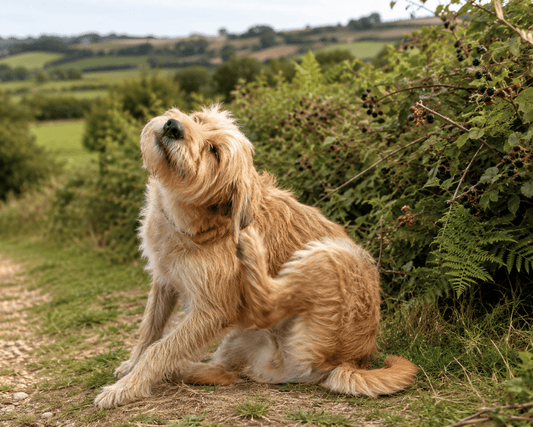Perché il mio cane si gratta continuamente? Cause e rimedi naturali.