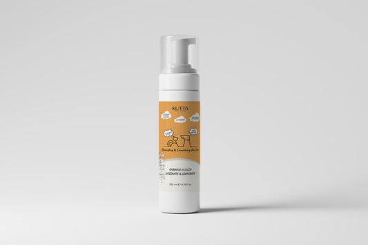 Bagnoschiuma a secco per cani Kutta 200 ml