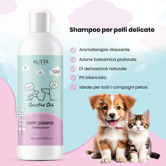 Shampoo per cuccioli Kutta pelle delicata