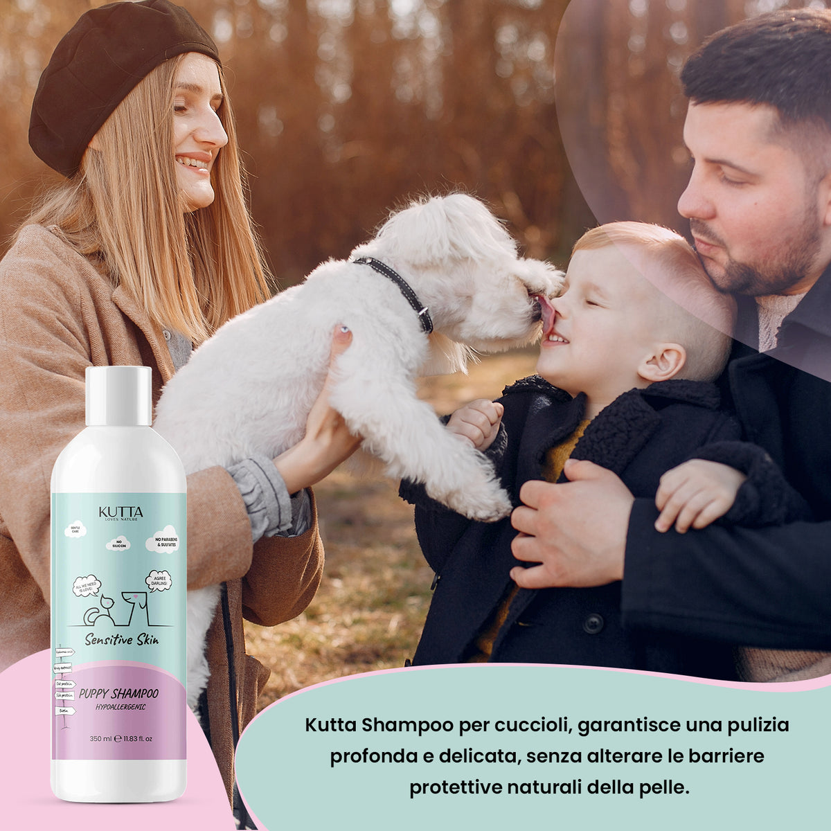Kutta shampoo per cuccioli 350 ml